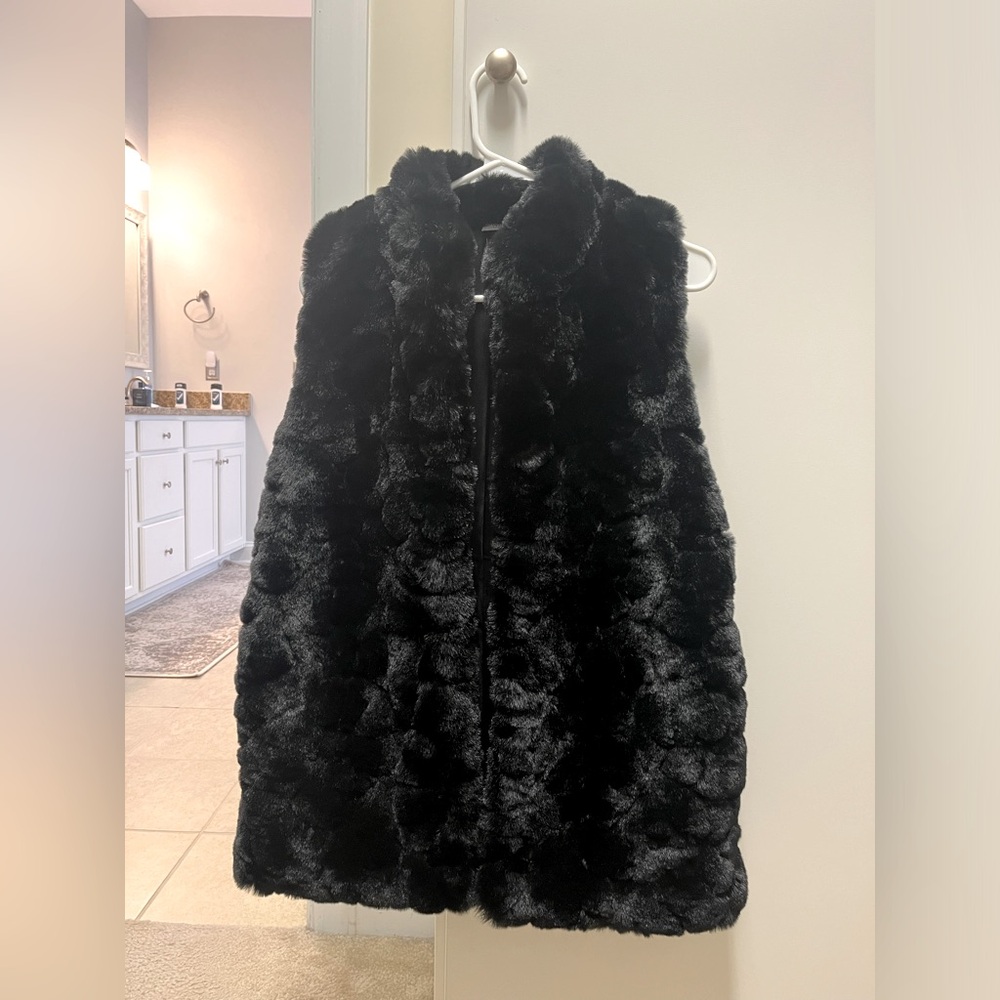 Rachel Zoe Faux Fur Vest